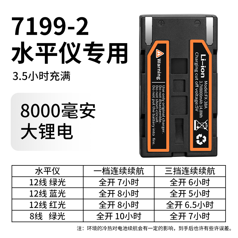 铁邦12线水平仪7199-2投线仪绿光高精度标线仪8线超亮红光蓝光 - 图1