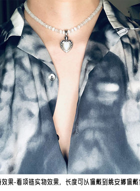 中餐厅5姚安娜同款链圈a猫眼石