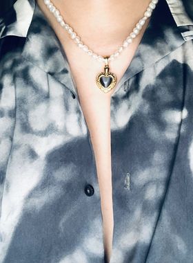 王楚然国潮同款古风酷淡水珍珠