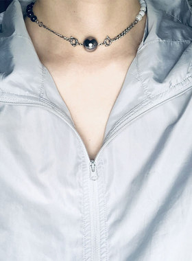 项链华晨宇花花护肤宣传潮酷