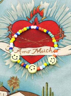 庄达菲欠儿可爱调皮奶酷圈镯手链