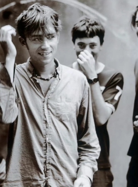 BLUR 模糊乐队代蒙·阿尔本 Damon albarn同款项链型酷潮元素玛瑙