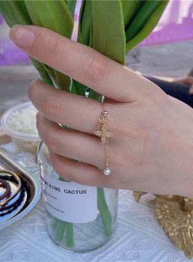 冷淡风可调节网红款锆石