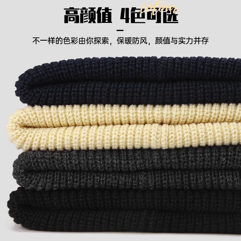 卡尔美户外运动帽宽松御寒大头围双层针织帽加厚男士帽子女秋冬季,淘宝优惠券,粉丝福利购,淘宝优惠卷