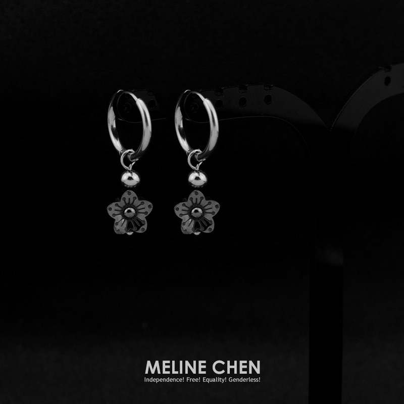 MELINE CHEN 复古做旧花朵民族风小众设计国潮新中式百搭简约新款,淘宝优惠券,粉丝福利购,淘宝优惠卷