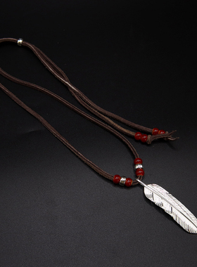 男女通用925纯银日潮复古项链