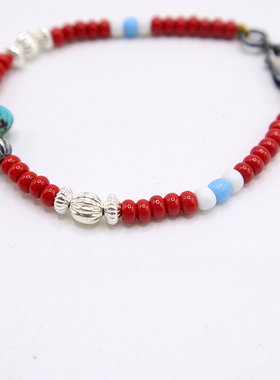 原创设计琉璃珠复古男女手链