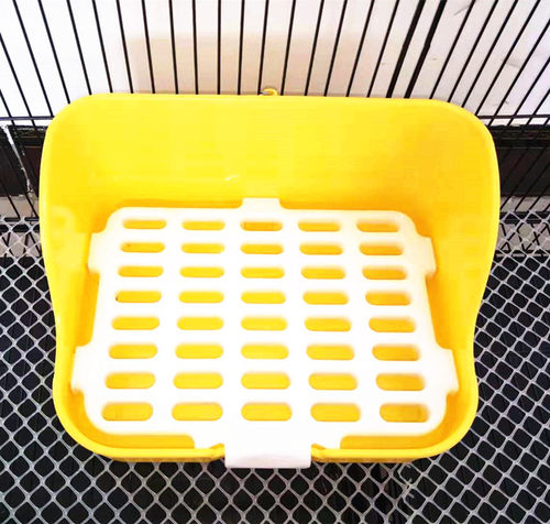 兔子龙猫 豚鼠 荷兰猪松鼠三角厕所/尿盆/便盆 - 图1