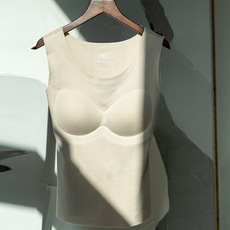 Теплый жилет 美洋meiyang【现货】玻尿酸德绒背心 自发热无袖保暖内衣 含胸垫 Beautiful