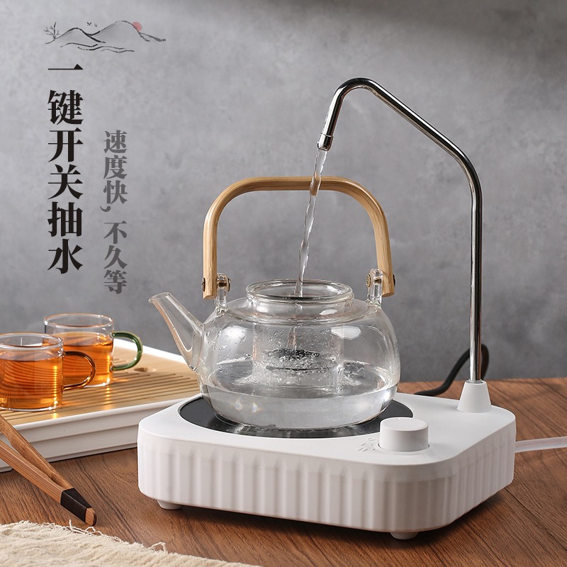 荣事达电陶炉煮茶炉自动上水玻璃茶壶家用烧水壶小型24新款煮茶器