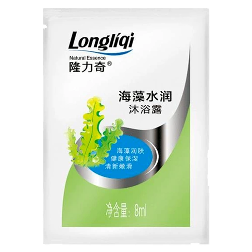 Шампунь, гель для душа, небольшая сумка, упаковка