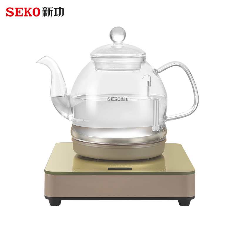 Seko/新功 W13全自动底部上水电热水壶家用玻璃烧水壶茶具电茶炉