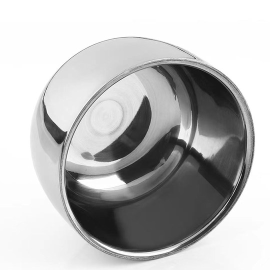Stainless steel shaving bowl rust-free portable small bowl