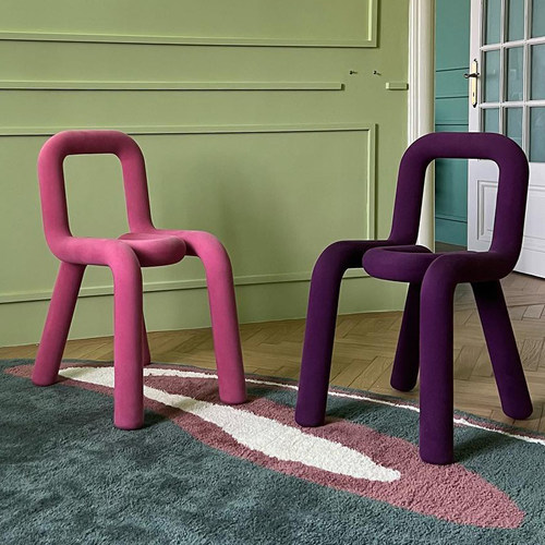sort法国Moustache时尚艺术粗体餐椅现代简约设计师椅Bold Chair - 图1