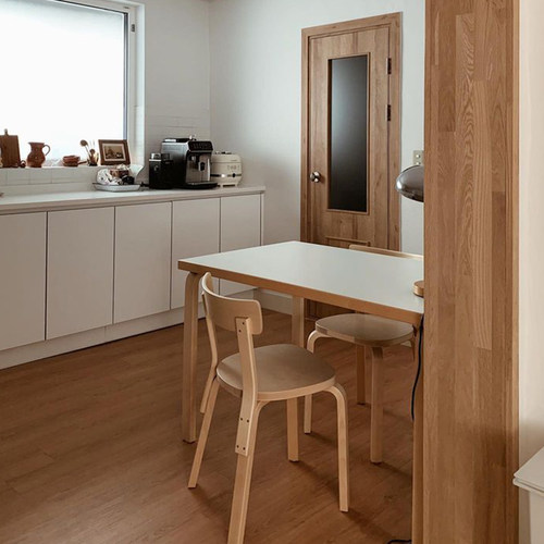 sort芬兰Artek餐桌饭桌书桌复古实木桌子北欧现代简约AALTO TABLE - 图2