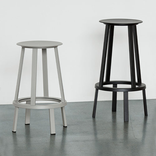 sort丹麦HAY旋转吧台凳北欧厨房岛台吧凳吧椅Revolver Bar Stool - 图2