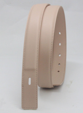 腰带身缝线针扣裤带条3.02.0cm