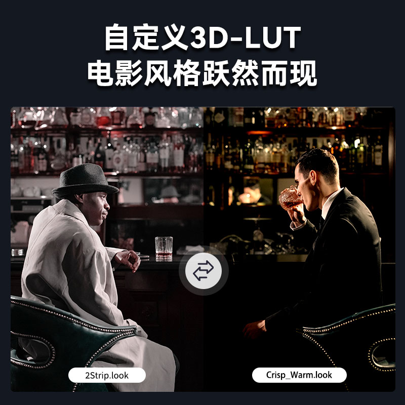 百视悦D21高亮多画面导演监视器自定义3D-LUT导入21.5寸横竖屏监 - 图2