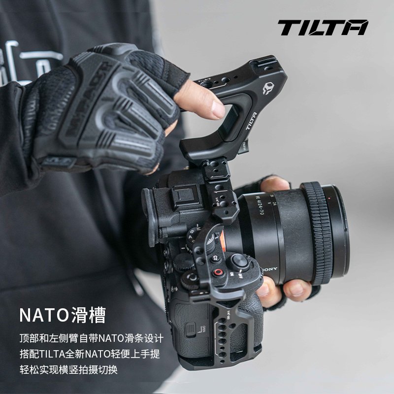 TILTA铁头适用sony索尼a7m4/A7R5兔笼A1/A9/S3/R4套件竖拍拓展框 - 图0