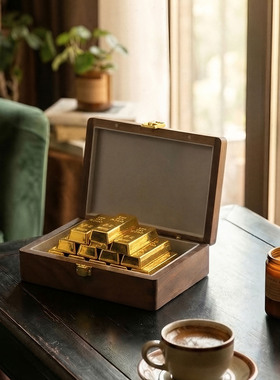 攒金盒黄金金条保存专用盒