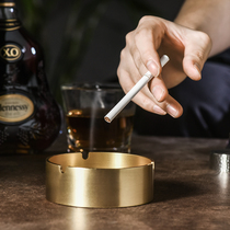 One Documentary Home Brass Ashtrays Metal Light Lavish Creative Home Office Commercial High-end Copper-made Ash