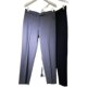 High-waisted straight-leg petite trousers slimming cigarette pipe nine-point trousers