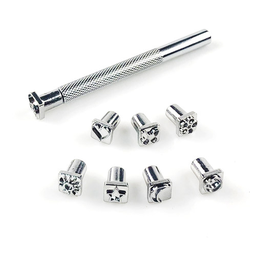 乐言皮艺皮雕卡通印花工具印花图形套装手工DIY皮革皮具组合装 - 图3