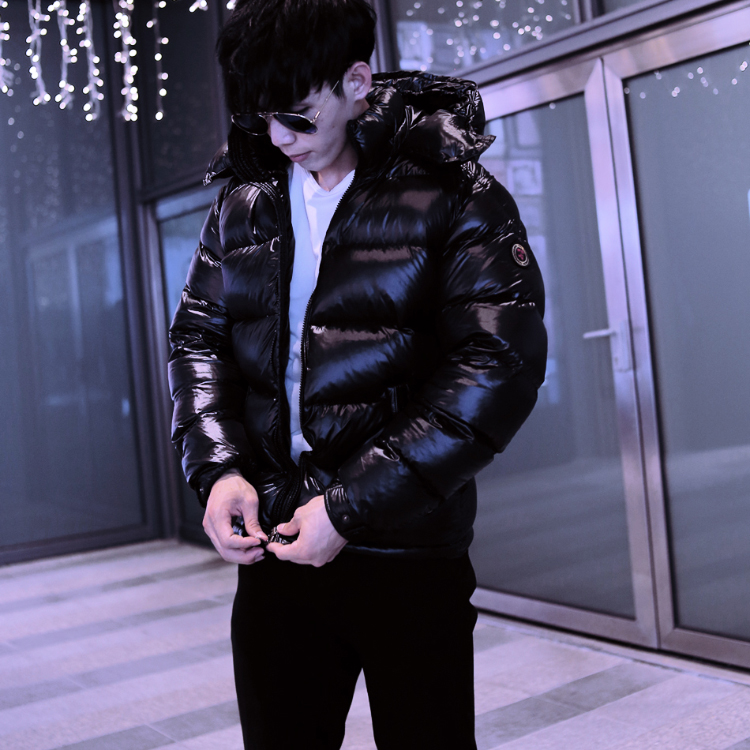 帝虎 魔鬼兄弟 品牌 羽绒服男短款2021男士冬季新款 羽皇 白鹅绒