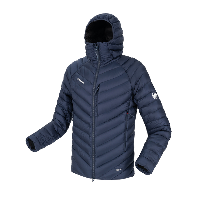 MAMMUT猛犸象Broad Peak男士防风防泼水800蓬保暖轻量鹅绒羽绒服 - 图0