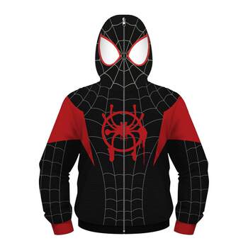 Venom Boy Sweatshirt ເດັກນ້ອຍ Spider-Man Jacket Boys ເຄື່ອງນຸ່ງຫົ່ມດູໃບໄມ້ລົ່ນ 2022 New Iron Man Clothes Spring Autumn ເຄື່ອງນຸ່ງເດັກນ້ອຍ