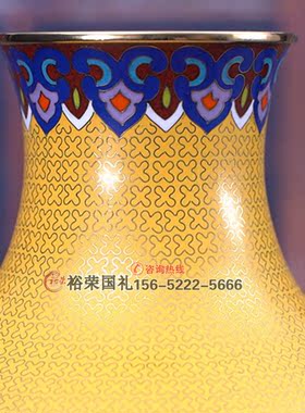 张同禄景泰蓝锦绣如意富贵