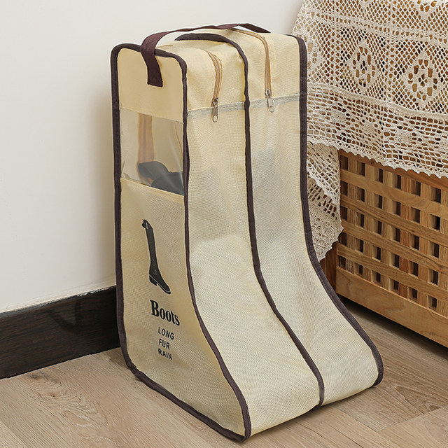 Korean version of travel snow boots moisture-proof visual storage bag