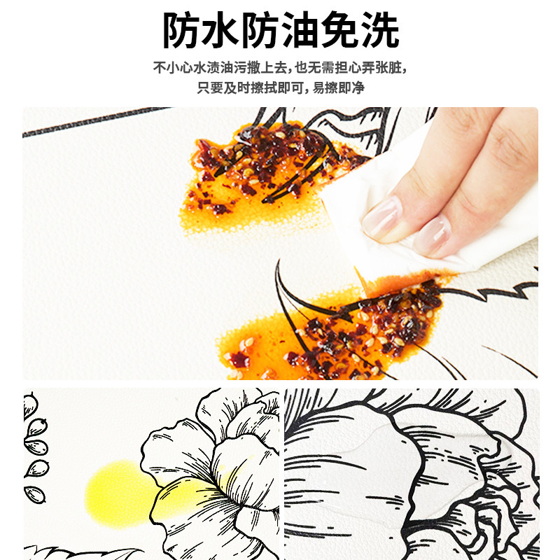 简约电视柜桌垫轻奢高级感餐边柜盖布鞋柜台面保护垫玄关桌面垫子,淘宝优惠券,粉丝福利购,淘宝优惠卷