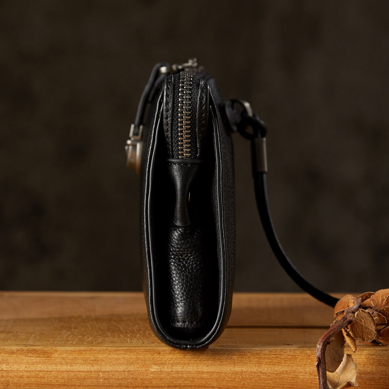 手工牛皮男士手拿包休闲商务真皮长款钱包头层牛皮时尚潮流手机包,淘宝优惠券,粉丝福利购,淘宝优惠卷