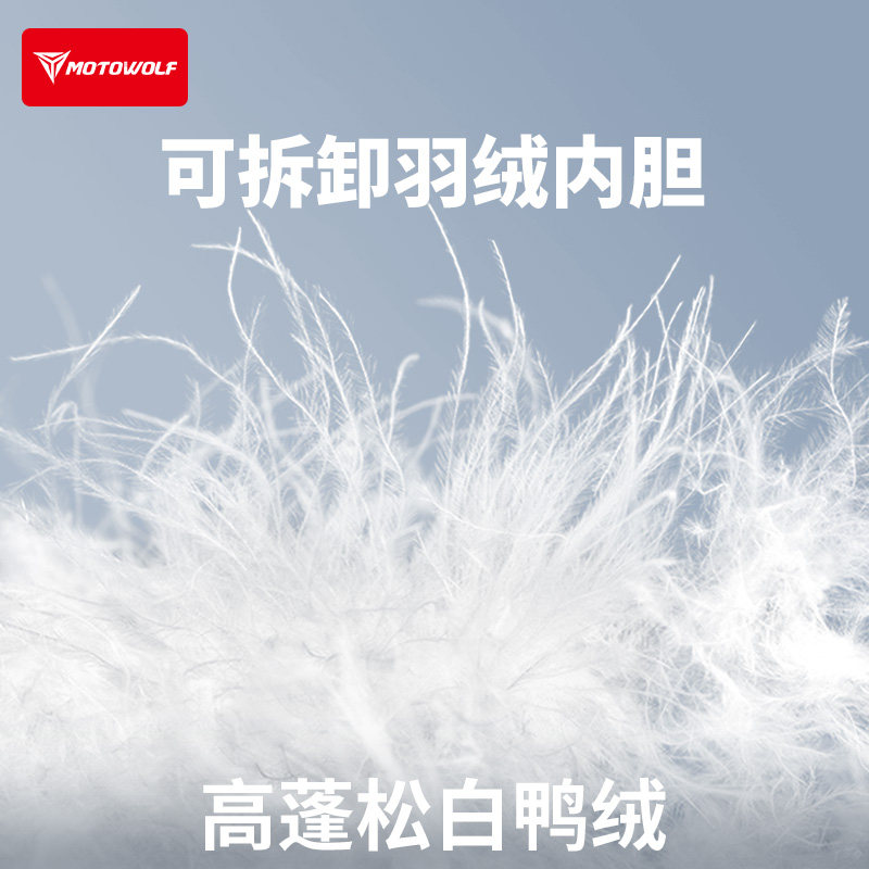 摩多狼摩托车骑行拉力服四季机车骑士装备摩旅透气赛车服羽绒套装,淘宝优惠券,粉丝福利购,淘宝优惠卷