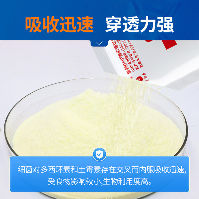 A box of 30 bags of Zhonglong Shenli Doxycycline Hydrochloride