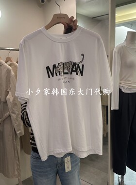 一件包邮 小夕韩国东大门代购 26秋季女装新款时尚百搭短袖T恤