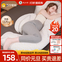 Pillow Workshop Pregnant Woman Pillow Care Waist Side Sleeping Pillow Sleeping Theorator Toabdominal Multifunction H Type Side Sleeper 3311