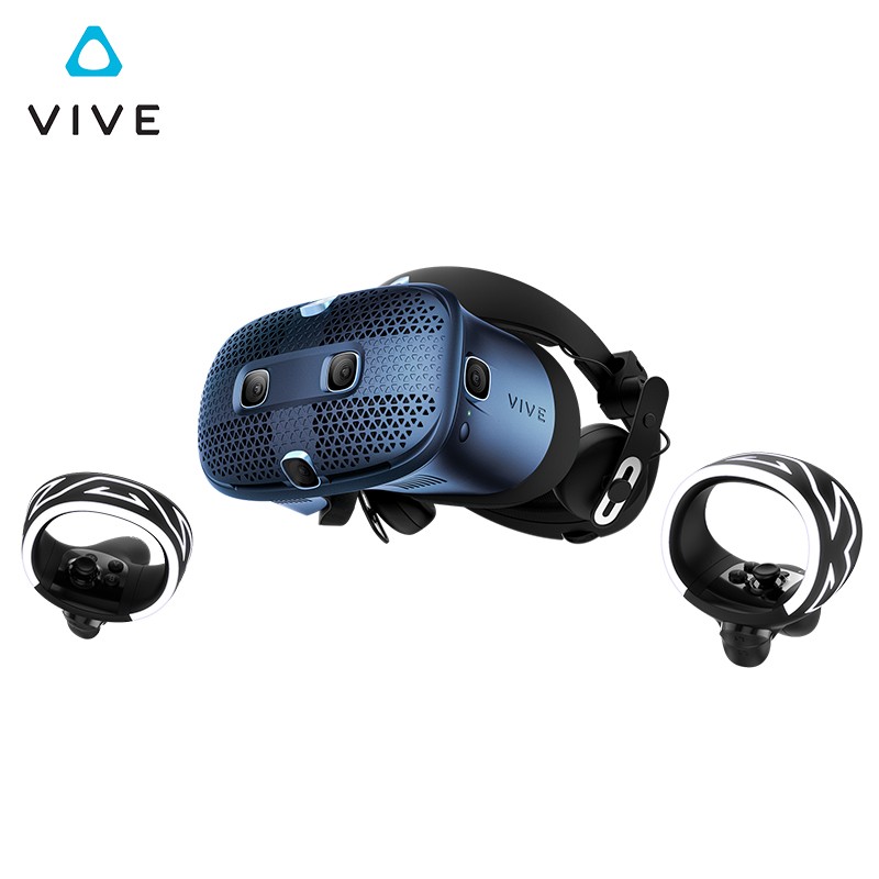 HTC VIVE Cosmos 高端VR游戏眼镜套装 电脑vr眼镜 近视可用 3d眼镜vr体感游戏机运动社交健身vrchat 1953 - 图0