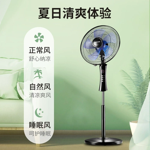 Oaks Electric Fan Fan Remote Control Landing Fan Homeving Landing Fan, Summer Big Wind Power Сильный промышленный вентилятор