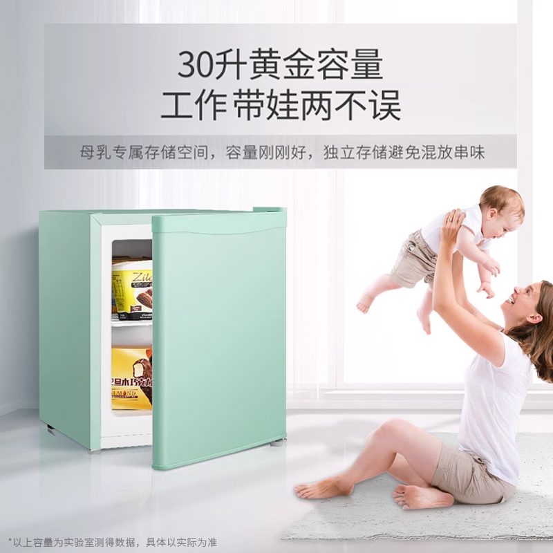 海信30L母乳储奶冷冻箱保鲜冰柜一级节能小型立式家用迷你冰箱206 - 图0