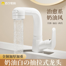 Eurostyle tap washbasin pull-out lift hot and cold hand washbasin terrace pelvic toilet bathroom 1305