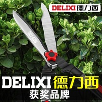 Deli Xixiu Branch Cut Gardening Lawn Big Scissors Branches Flowers Cut Landscaped Flowers clippers labor-saving green fence cut 877