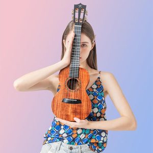 KAKA卡卡 70D 尤克里里ukulele乌克丽丽单板相思木迷你吉他 [744]