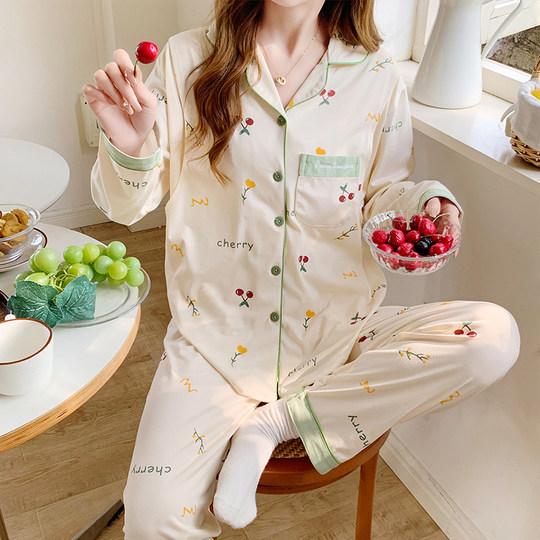 Послеродовая одежда для весенне-осеннего периода грудного вскармливания из чистого хлопка