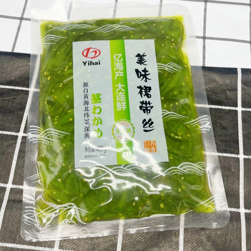 亿海美味裙带菜丝酸甜口味400g袋装大连特产即食小菜拌菜佐餐芥香,淘宝优惠券,粉丝福利购,淘宝优惠卷