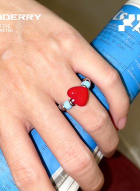 精致小巧叠戴搭配原创手工戒指