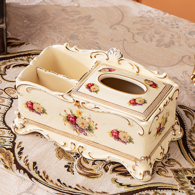 Plato Royal European ceramic tissue box