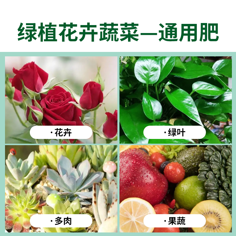 花卉肥料蔬菜多肉盆栽植物通用控缓释颗粒发财树绿萝氮磷钾复合肥-图2