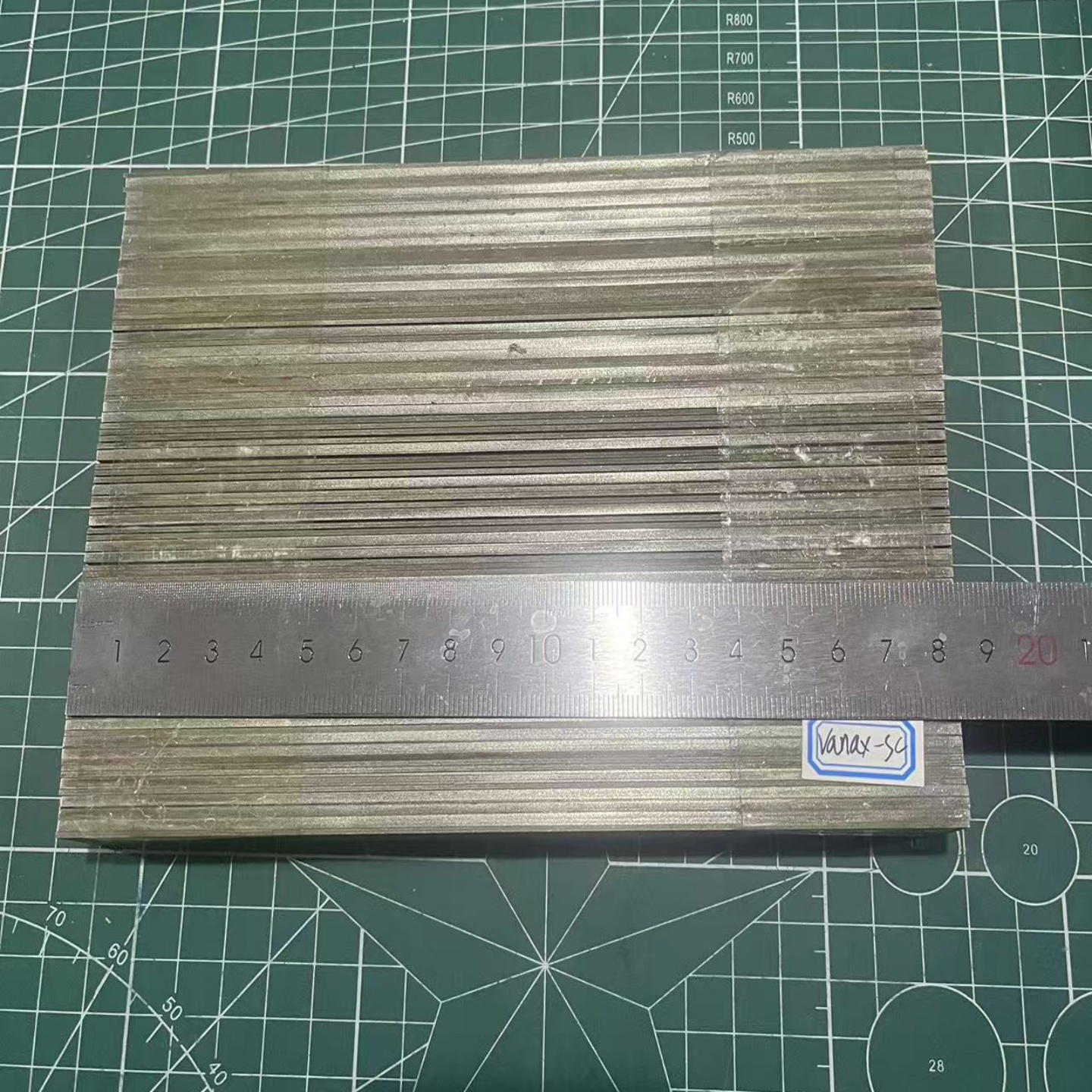 刀胚氮钢VANAX超级防锈板料M390刀胚S90V粉末钢菜刀手工刀水果刀 - 图1